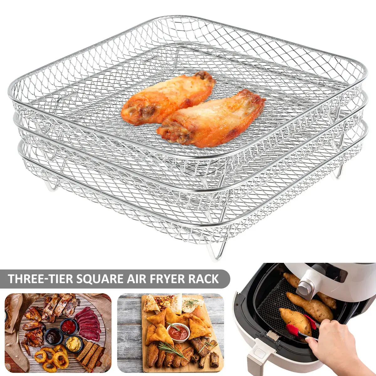 Stackable Grilling Rack